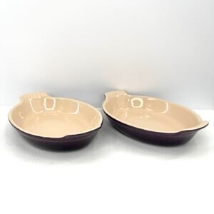 Le Creuset Stoneware oval baking dish - Set of 2